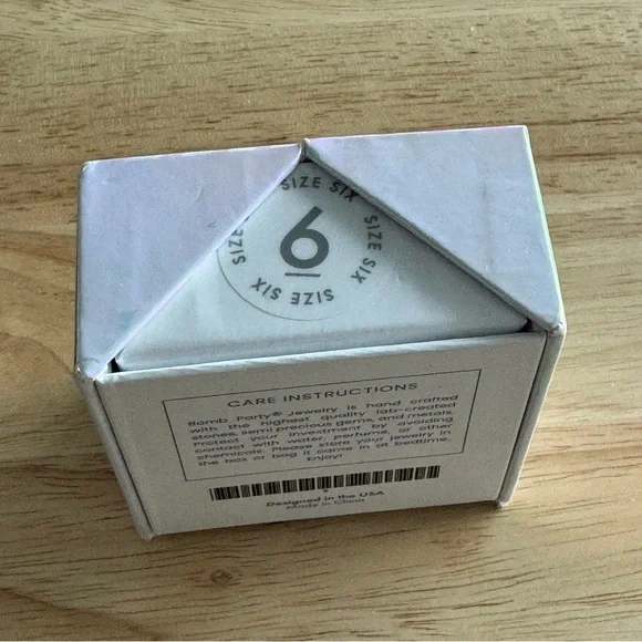 BP Mental Health Awareness Ring - Size 6 Hope is a Beautiful Thing - Picture 5 of 6